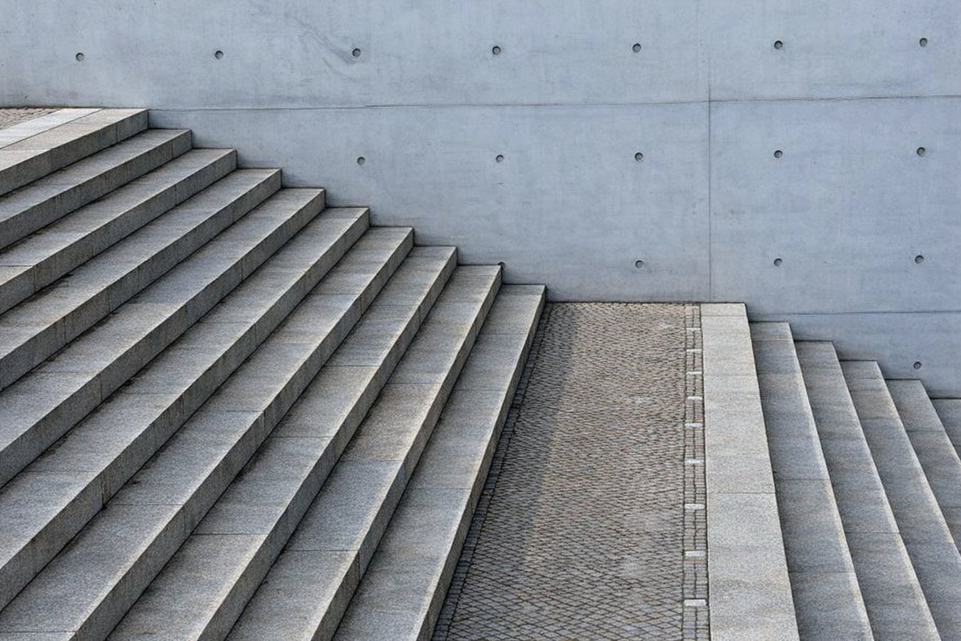 Concrete steps construction